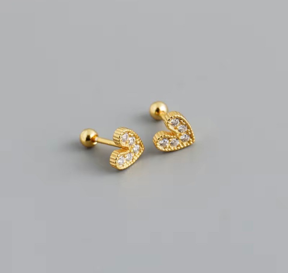 ARETES CORAZON MINI